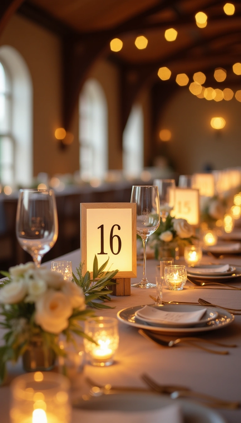 Table Numbers