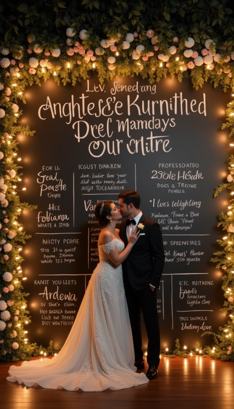 Chalkboard Love Story