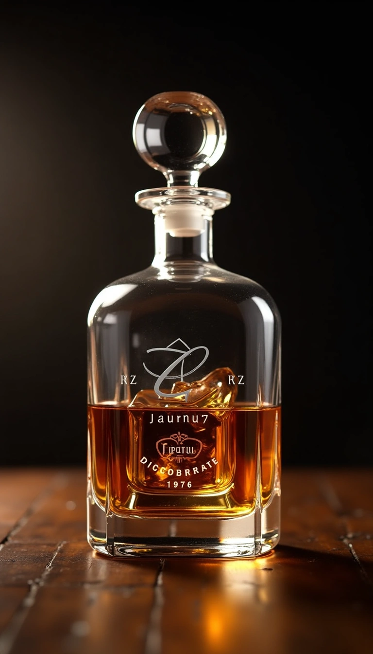 Personalized Whiskey Decanter