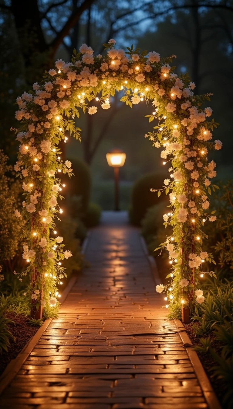 Fairytale Twinkle Light Arch