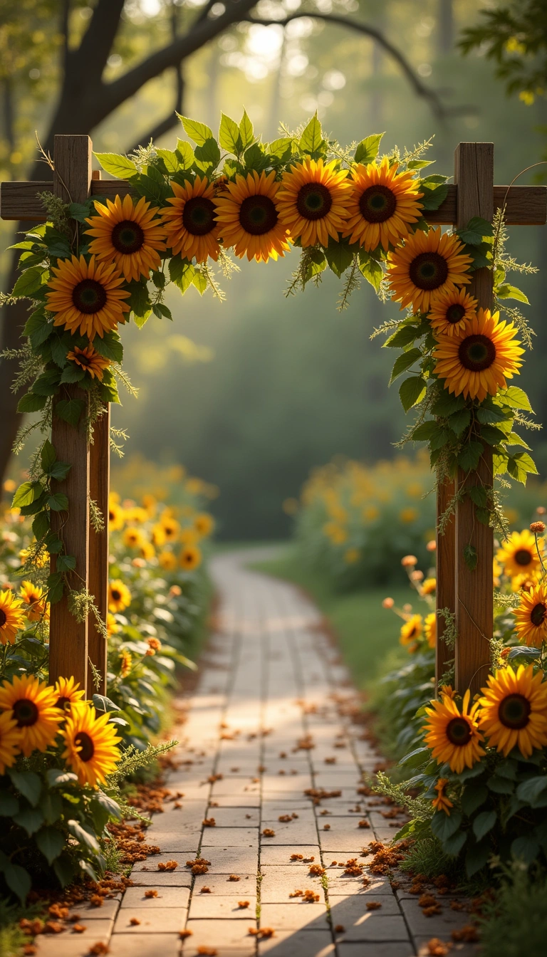 Sunflower Arch