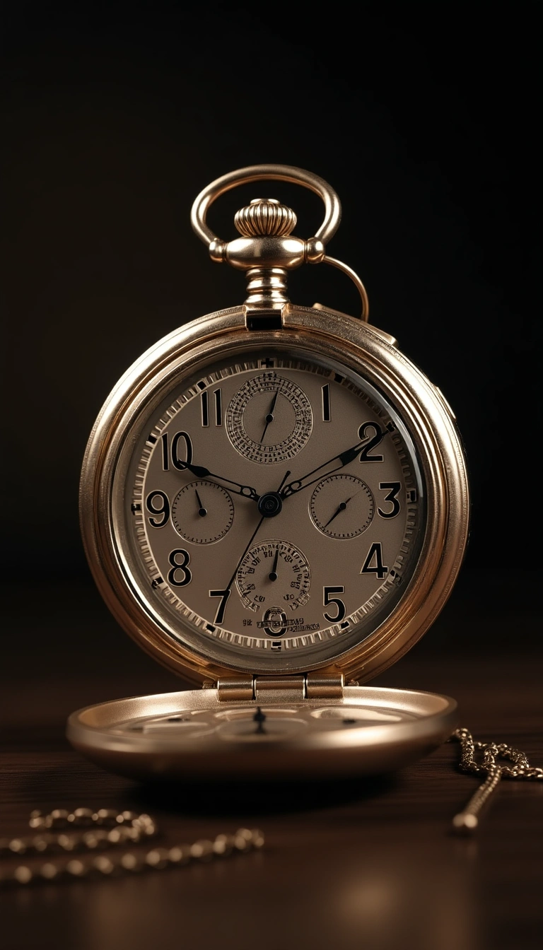 Engraved Pocket Watch