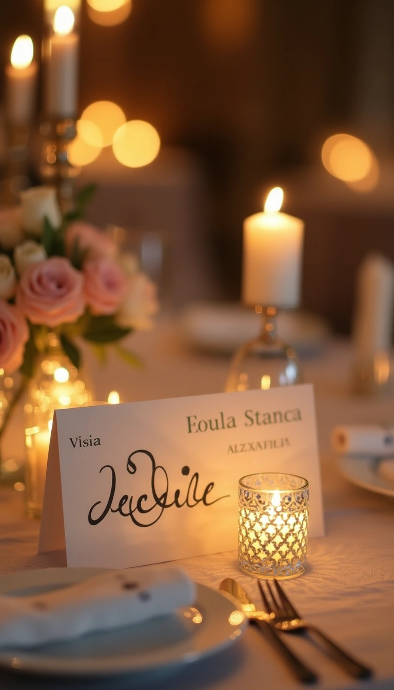 Personalized Place Cards