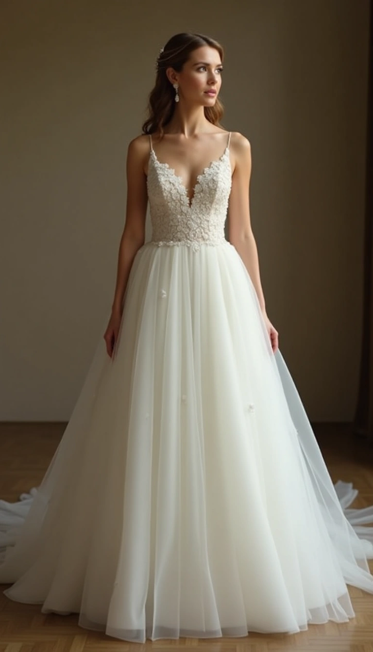 The Graceful Tea Length Dress