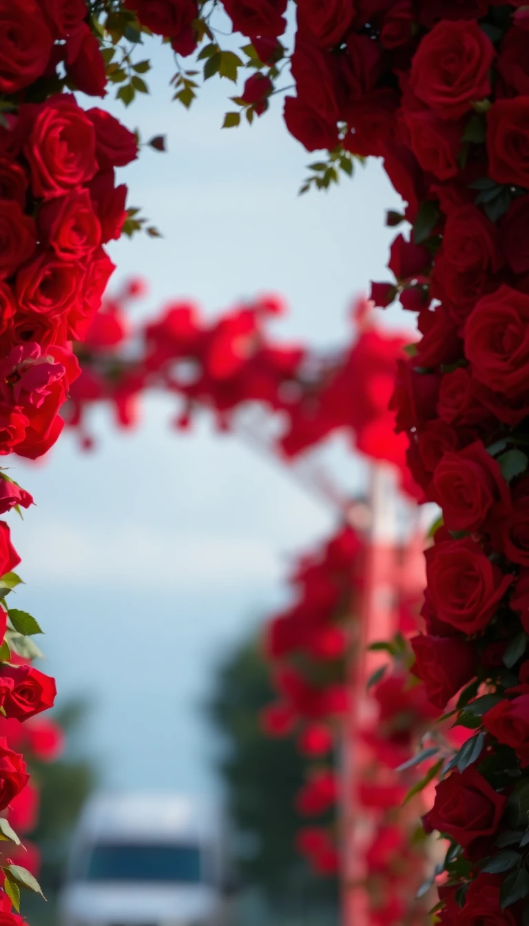 Romantic Red Roses Romance