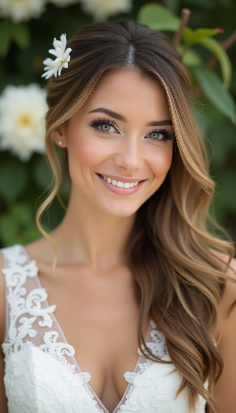 Classic Half Up Half Down