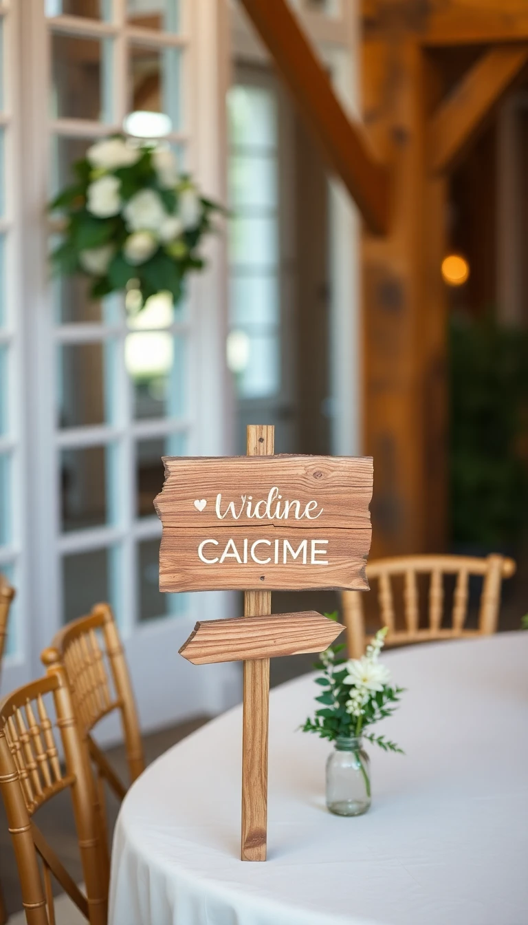 Rustic Wooden Signs