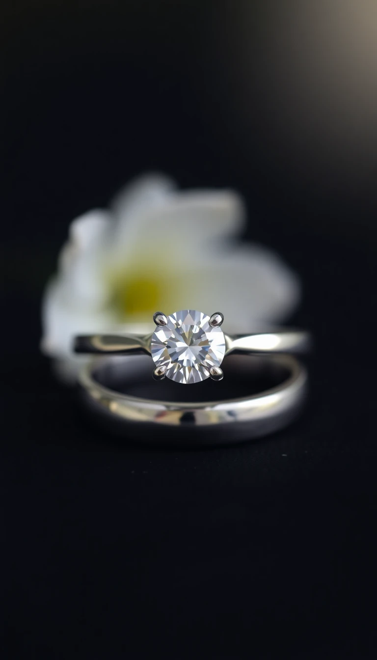 Silver Solitaire Ring: Simple Sophistication