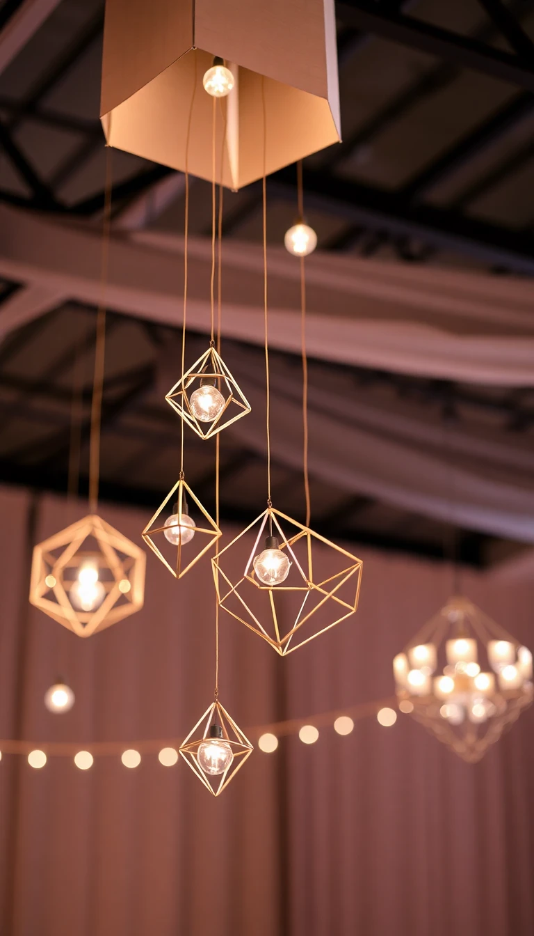 Minimalist Geometric Mobiles