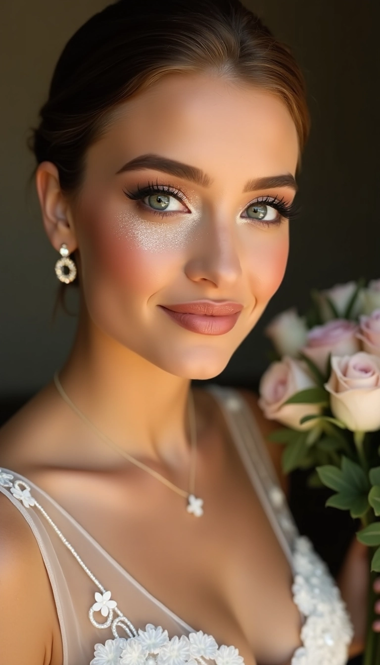 Glitter Eye Look