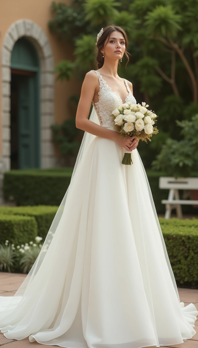 Two-Piece Wedding Dress