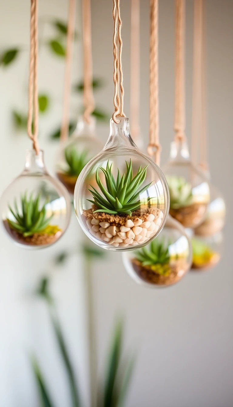 Hanging Terrariums