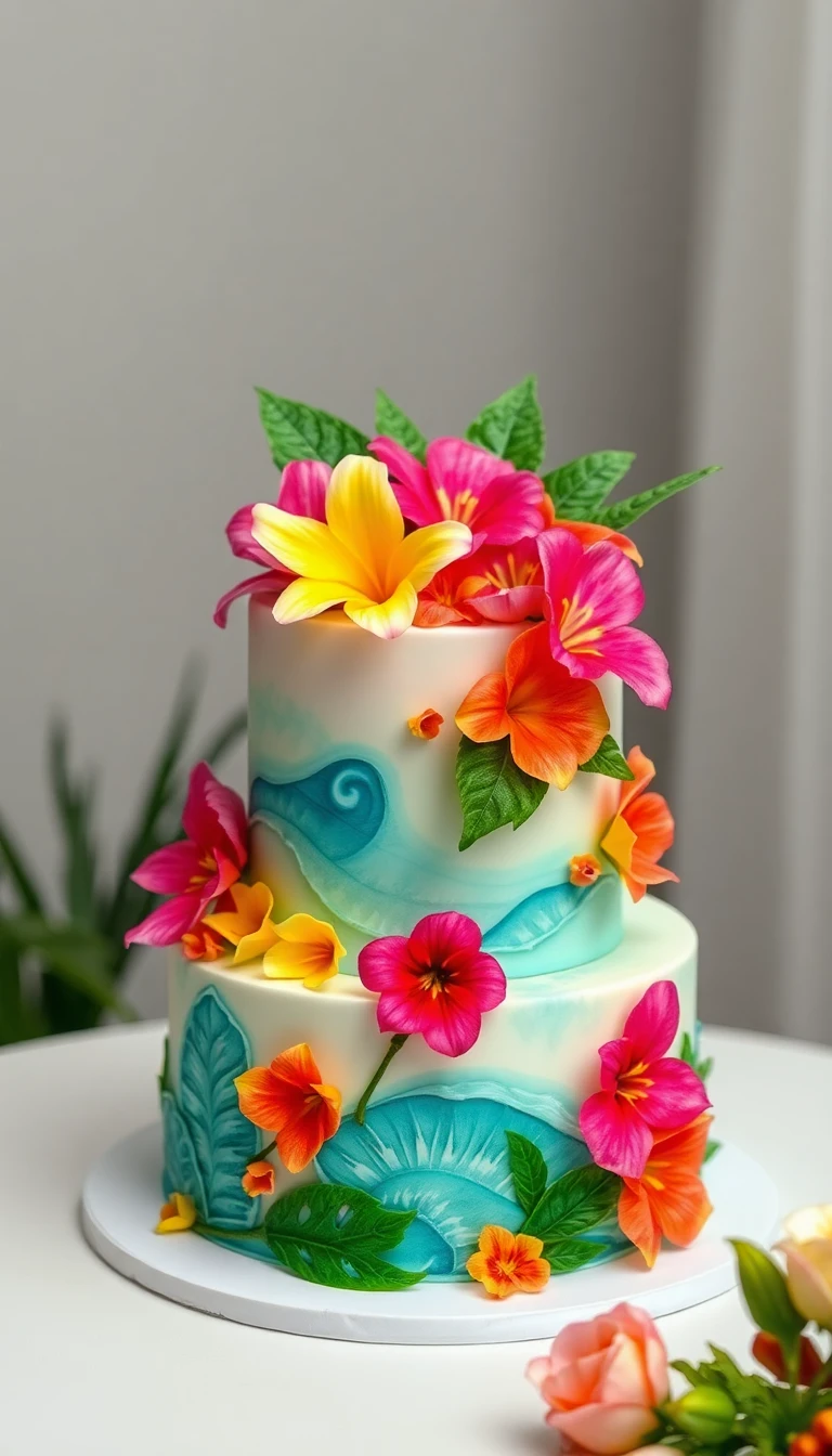 Tropical Paradise Cake