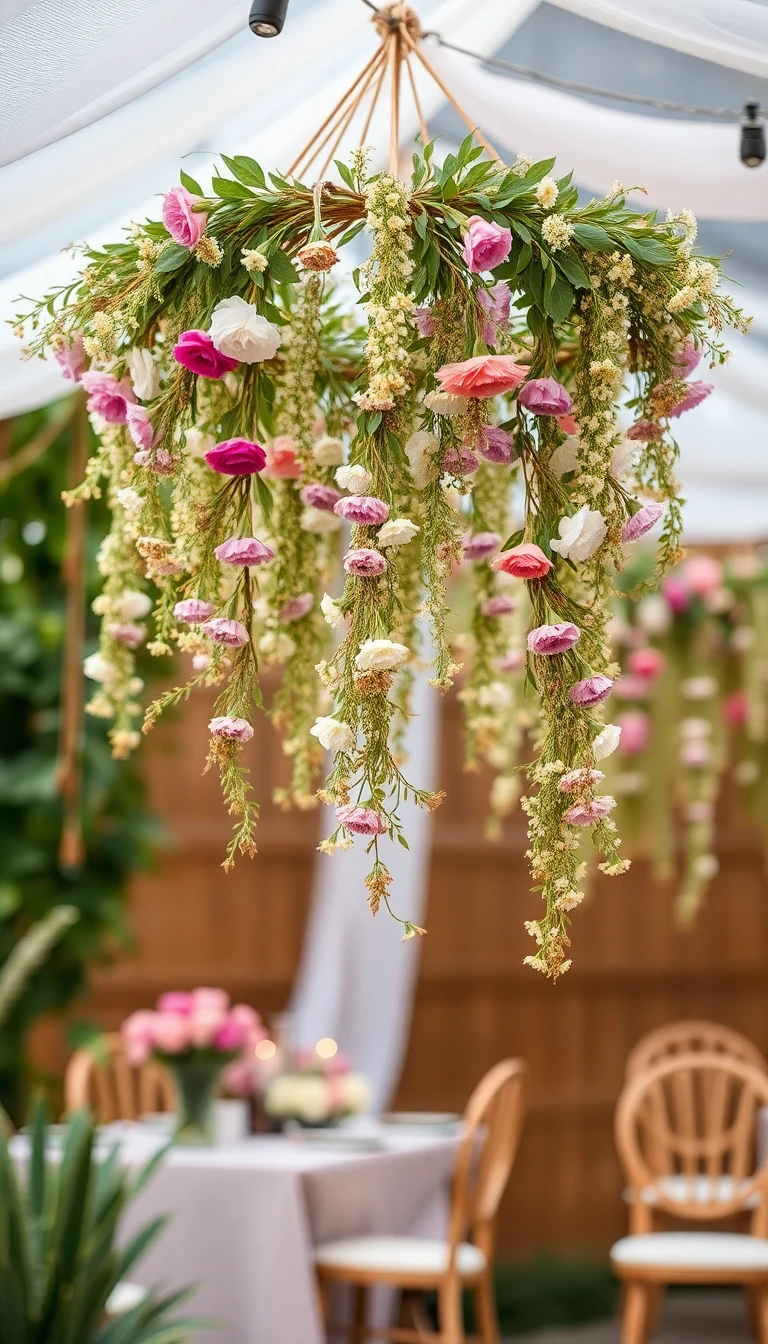 Hanging Floral Installations