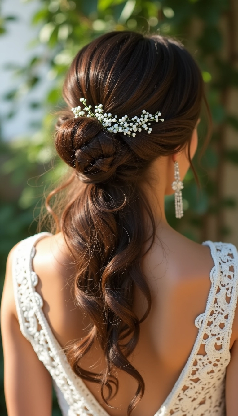 Half Up Half Down Style
