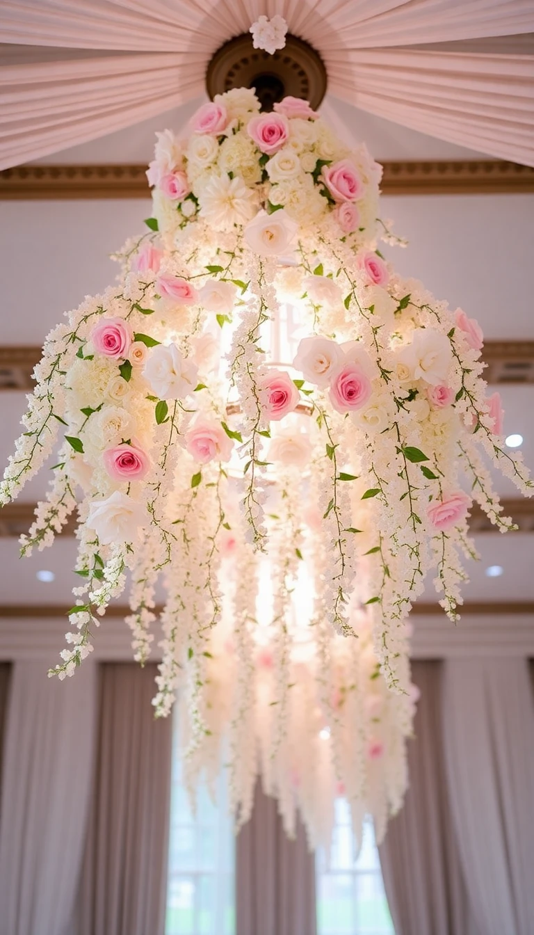 Dreamy Floral Chandeliers