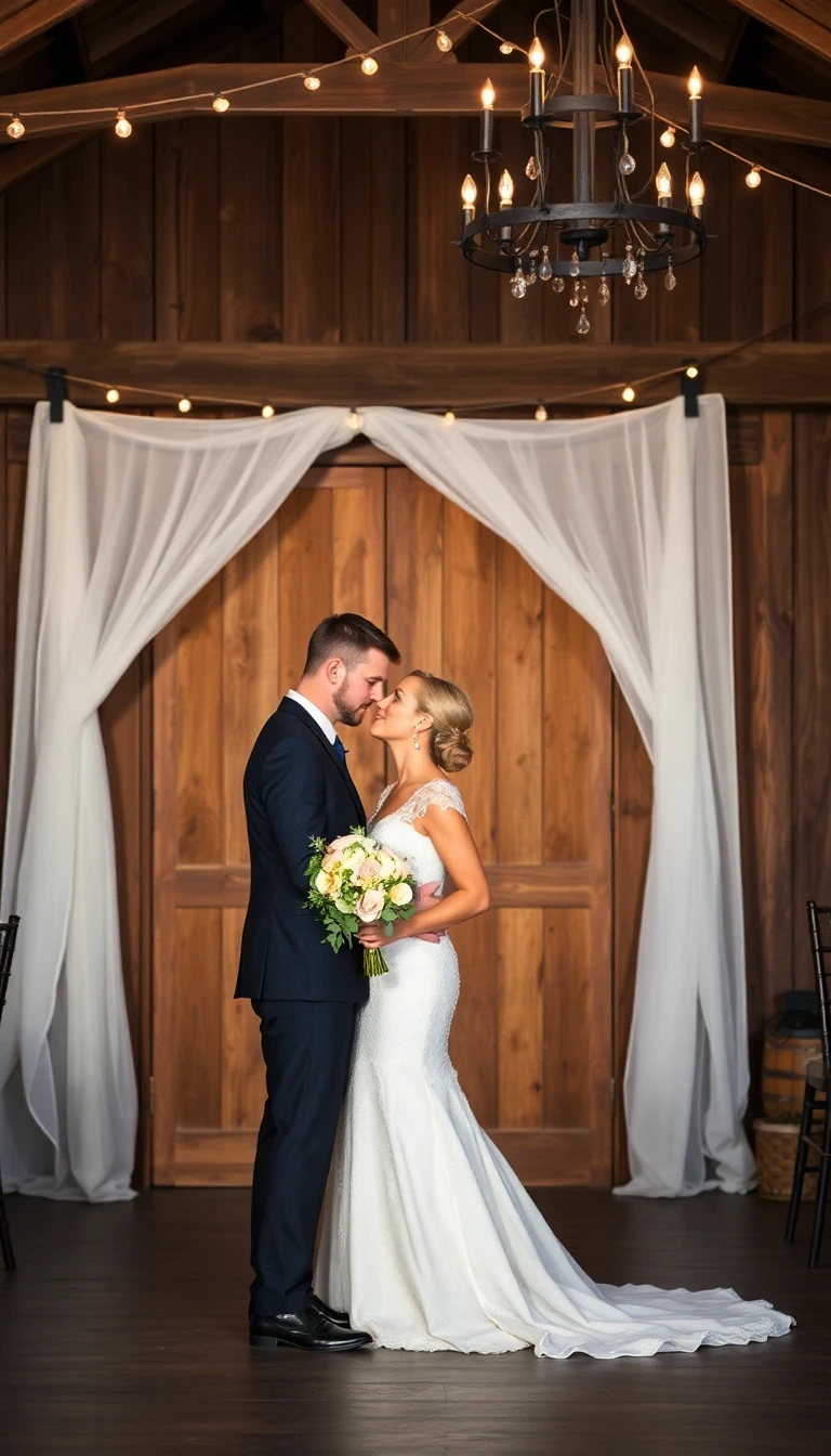 Barn Chic: Embracing Rustic Charm in a Barn Venue