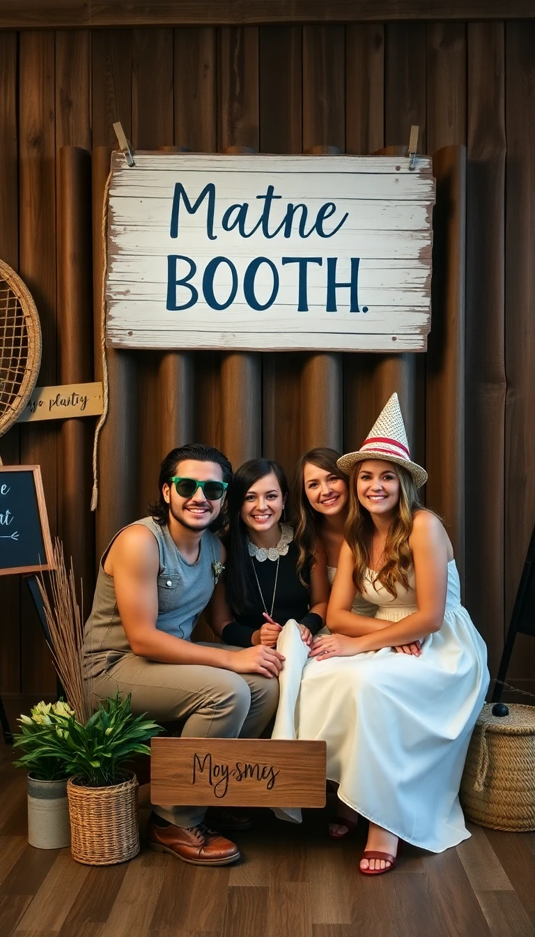 Rustic Photo Booth: Capturing Memories in Style
