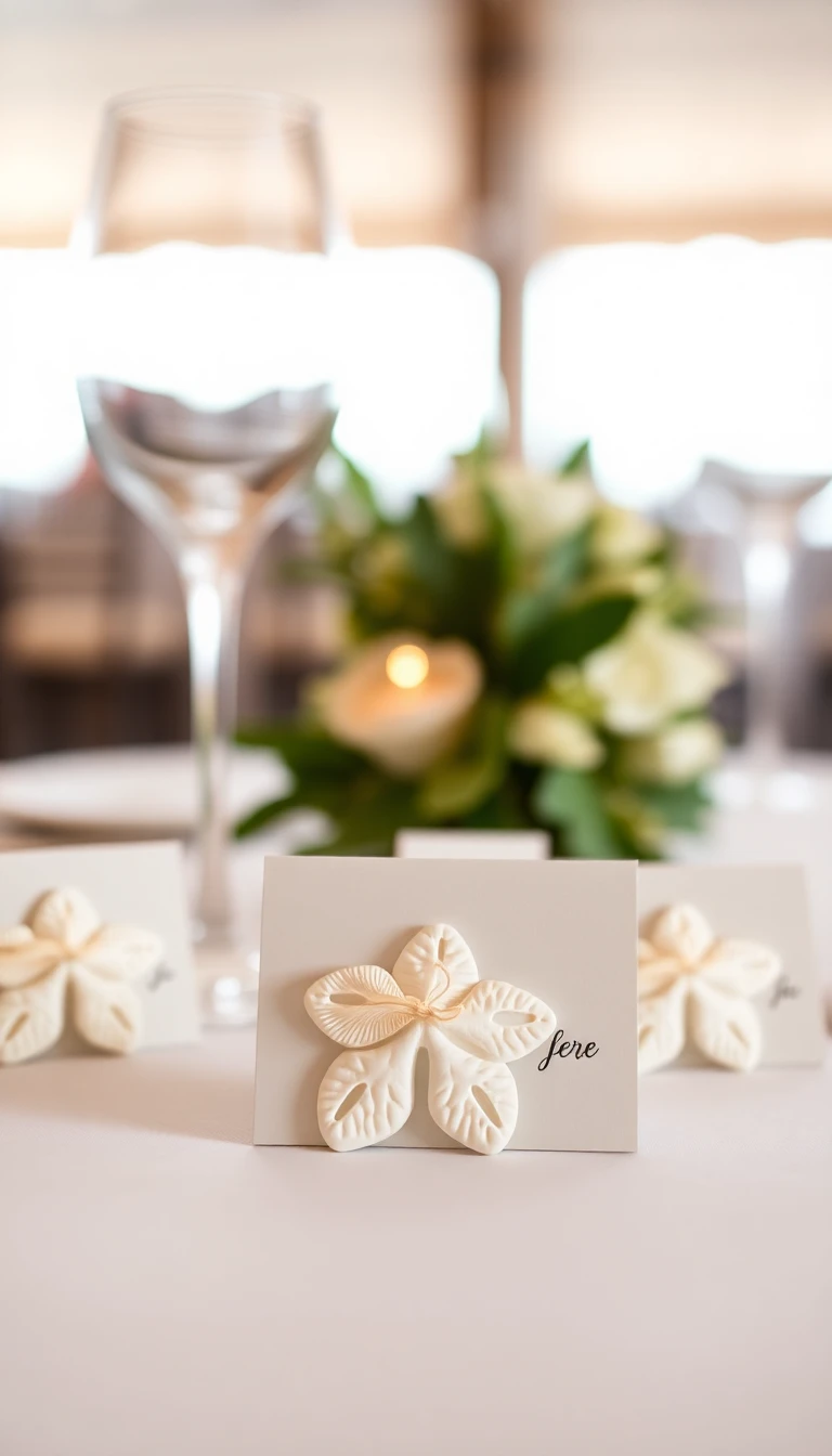 Sand Dollar Place Cards