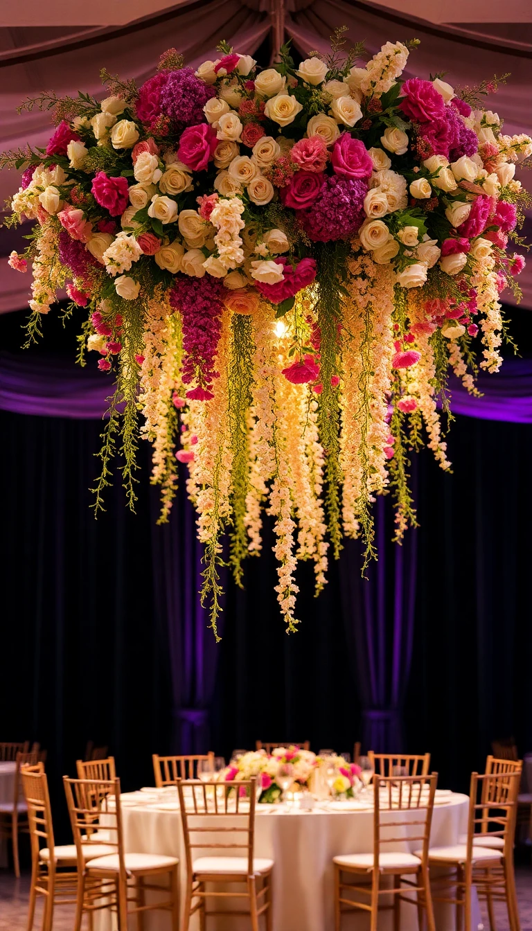 Hanging Floral Installation