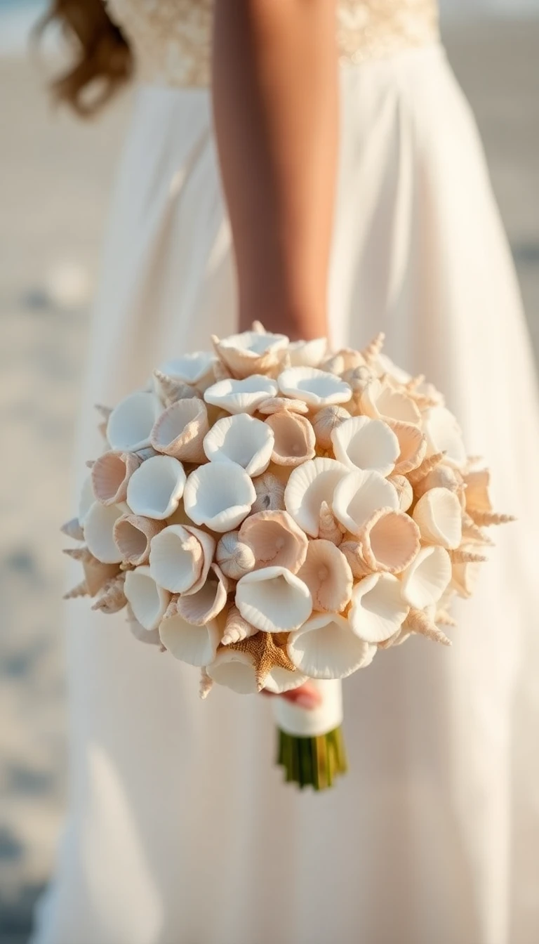 Seashell Bouquet Bliss
