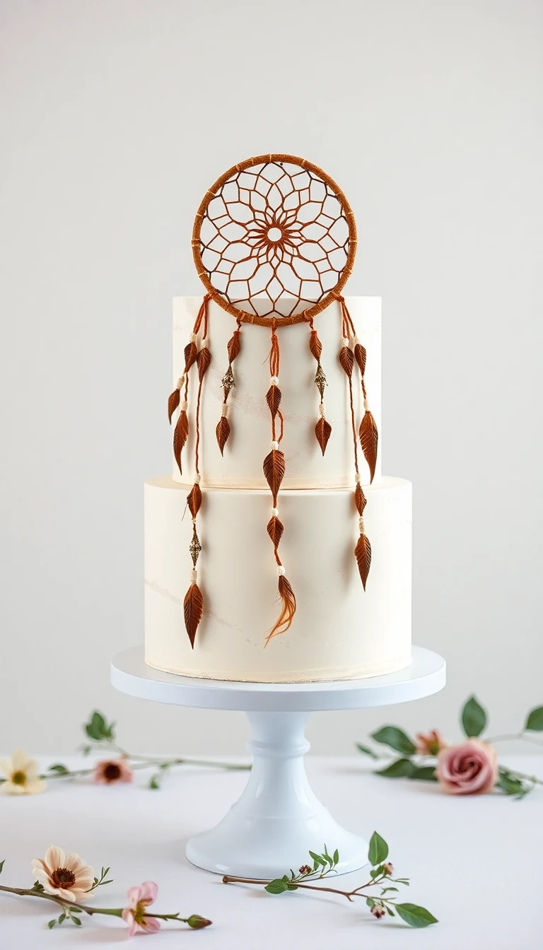 Bohemian Dreamcatcher Cake