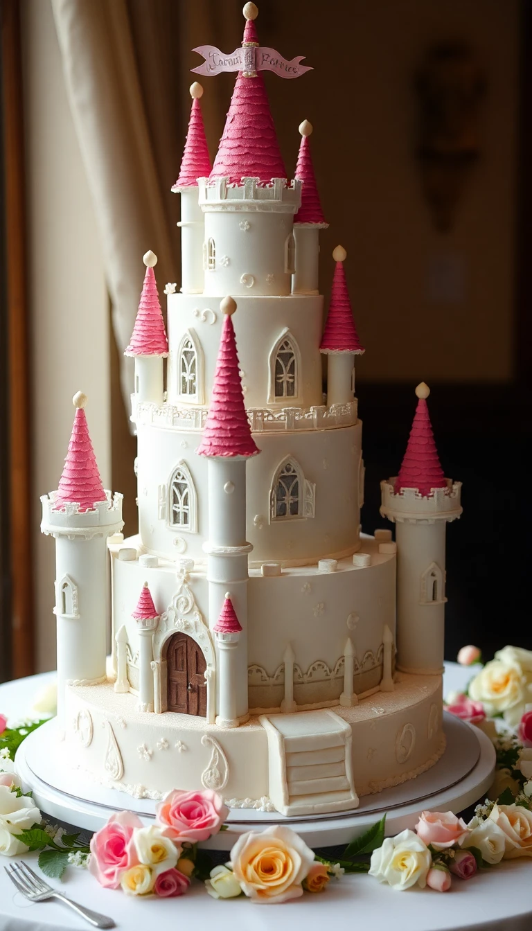 Fairy Tale Castle Cake