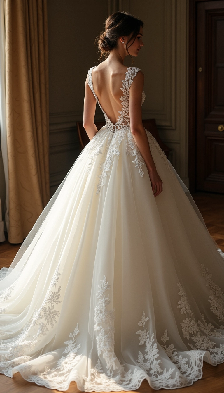 The Ball Gown Lace Dress