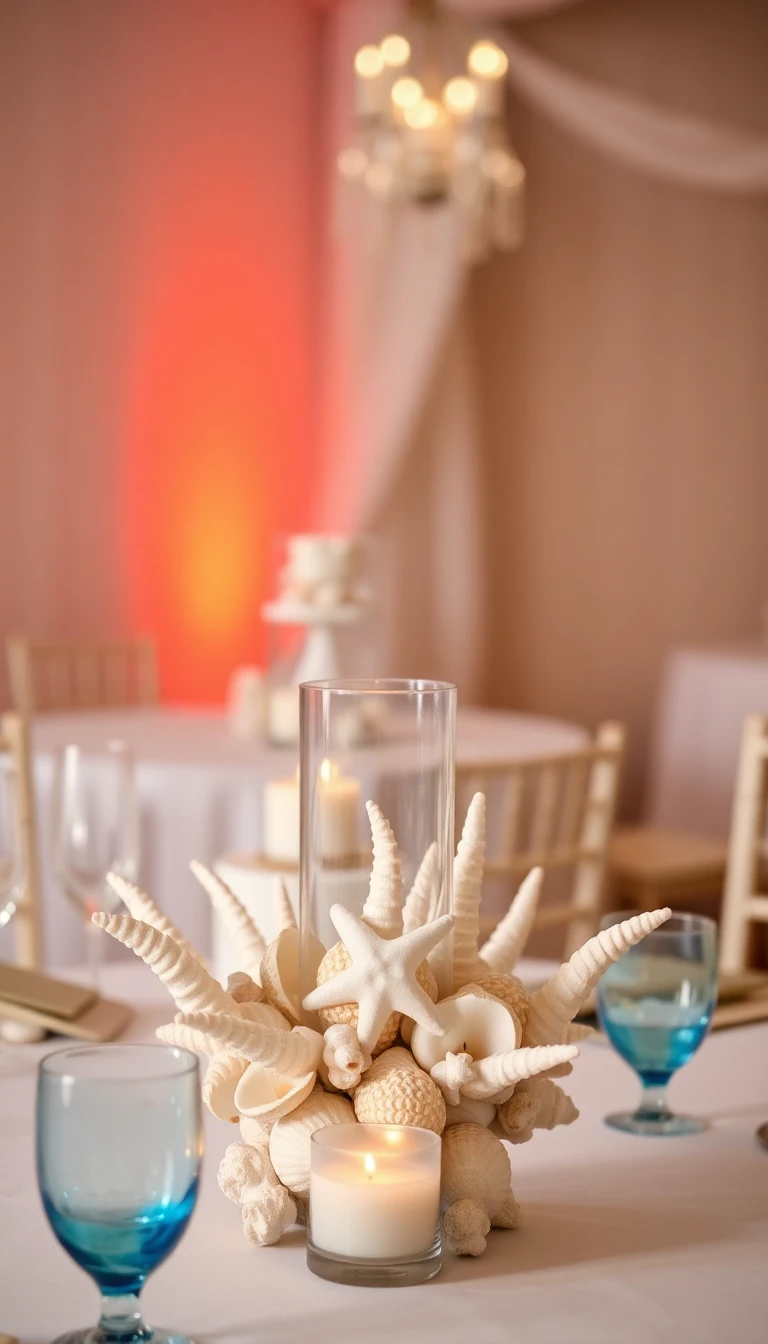 Seashell Centerpieces