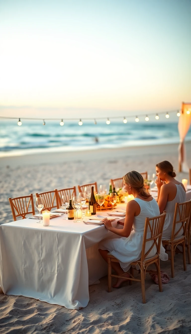 Barefoot Beach Dinner