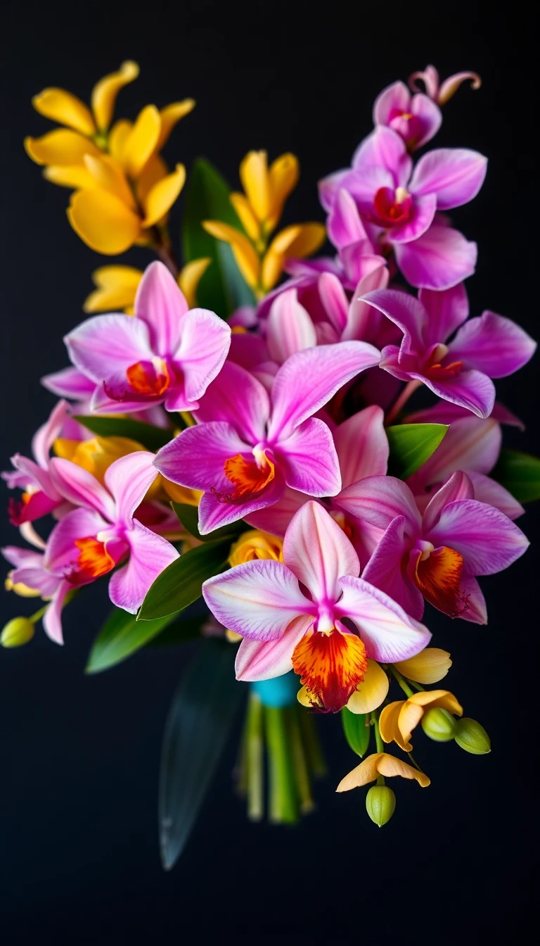 Tropical Orchid Bouquet