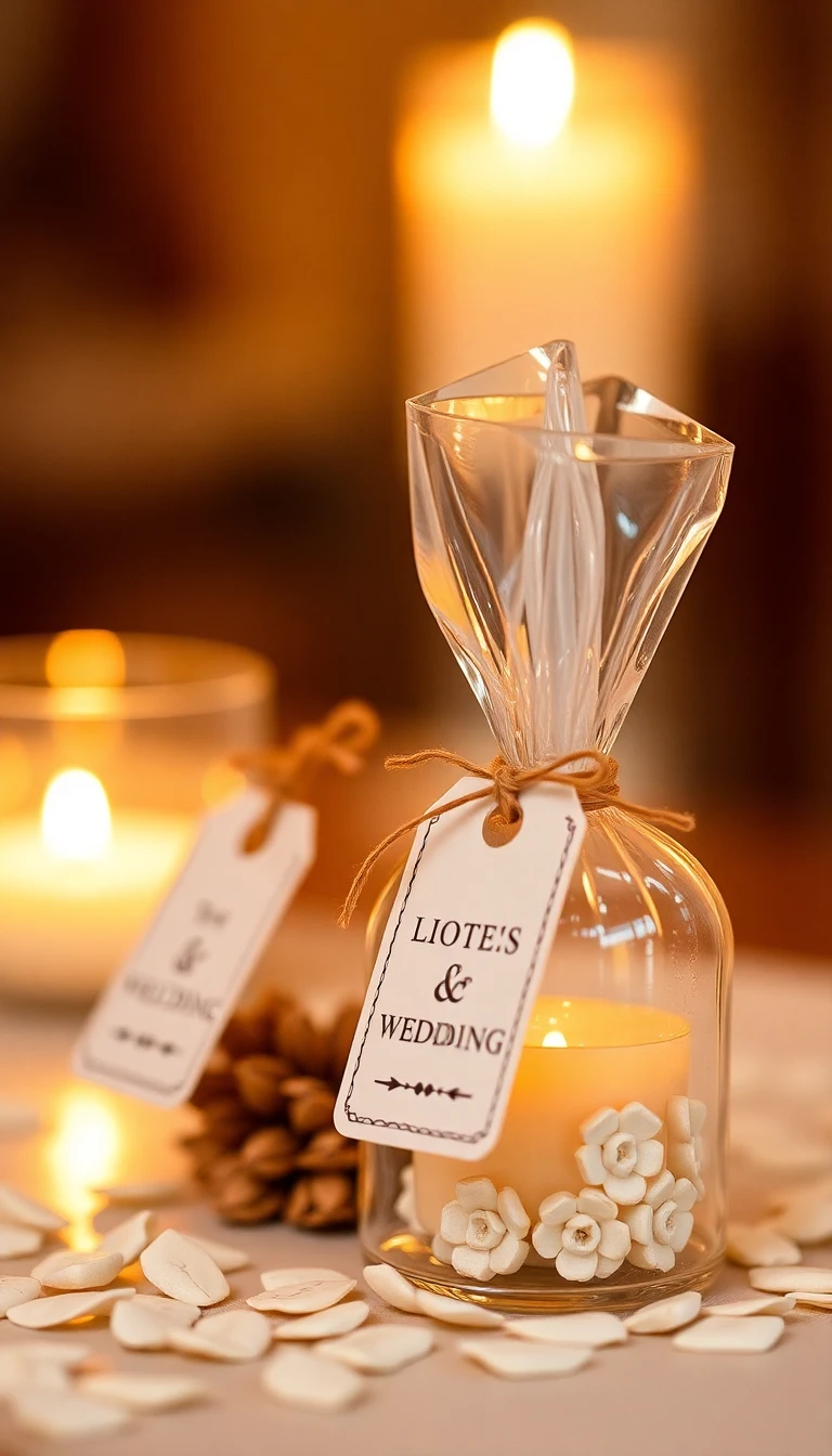 DIY Wedding Favours