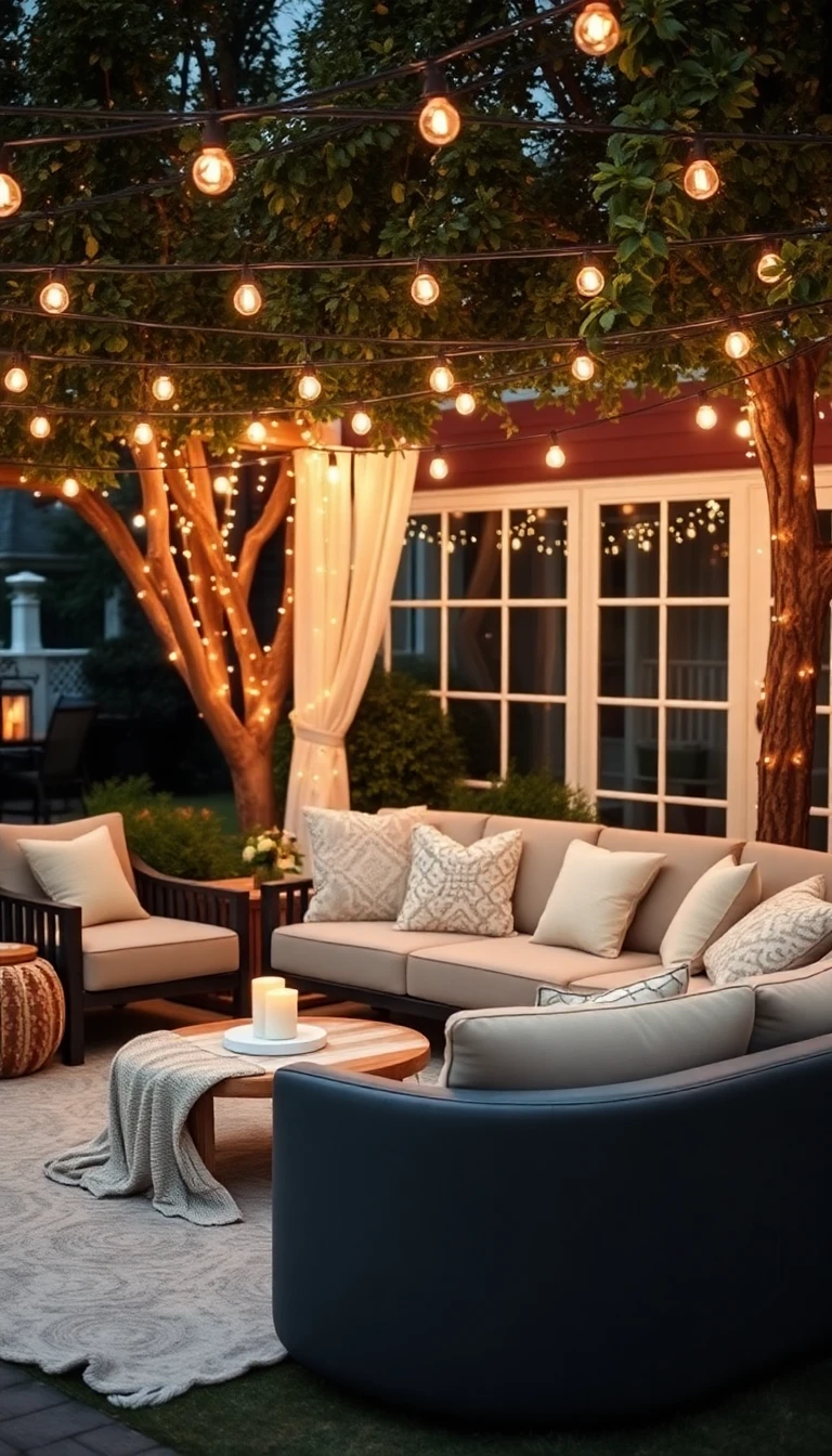 Outdoor Lounge Area