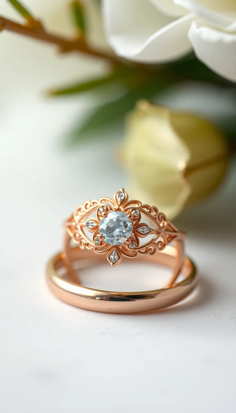 Vintage-Inspired Rose Gold Ring