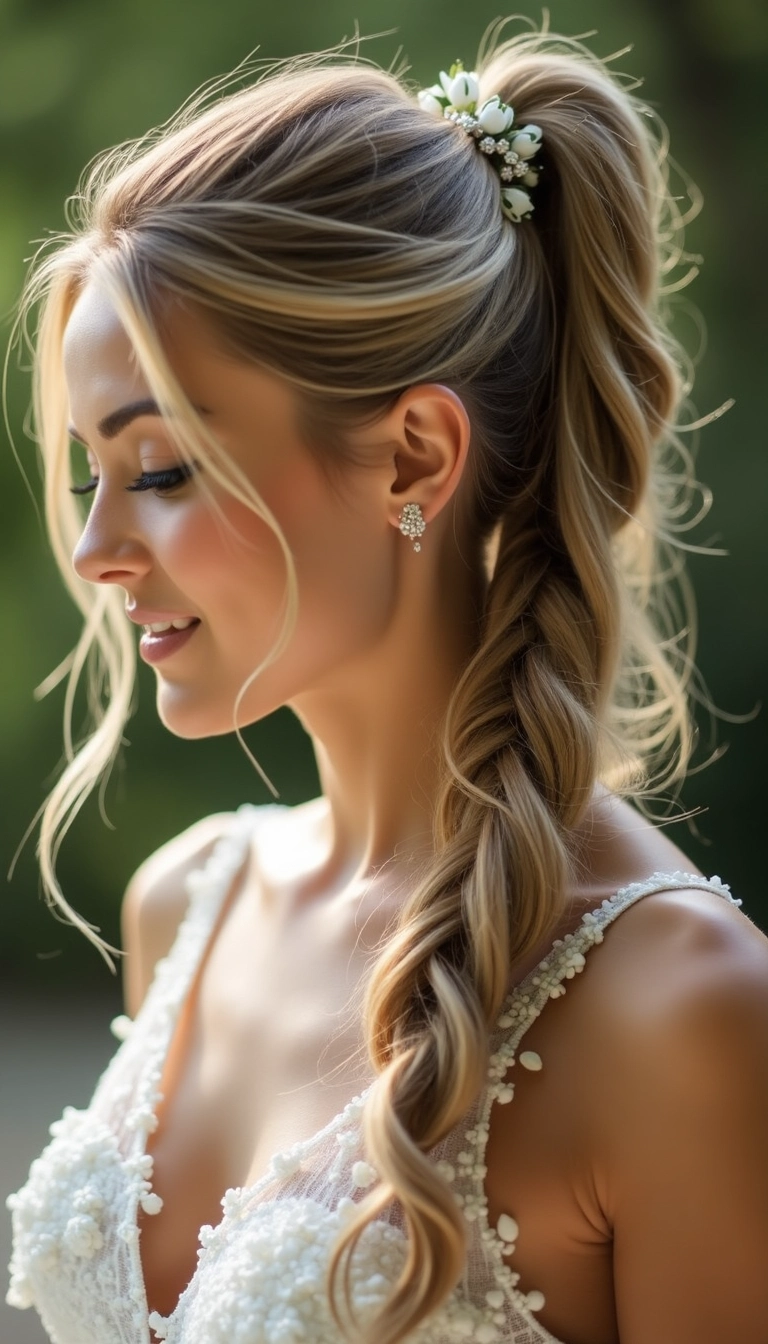 Bridal Ponytail
