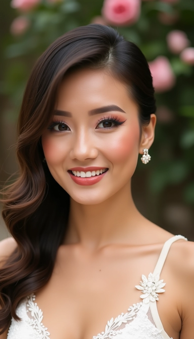 Glossy Lip Look