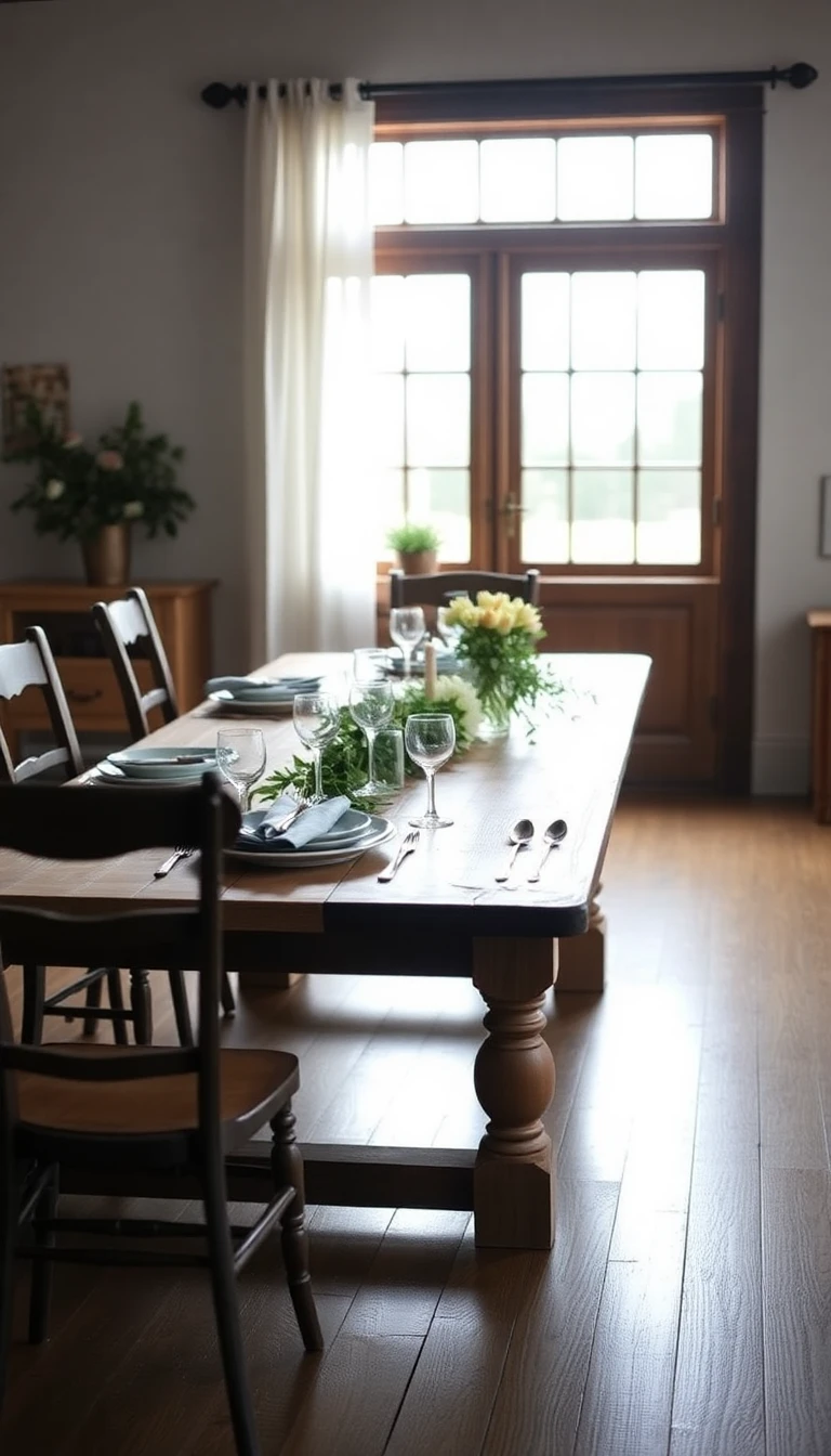 Rustic Farmhouse Table