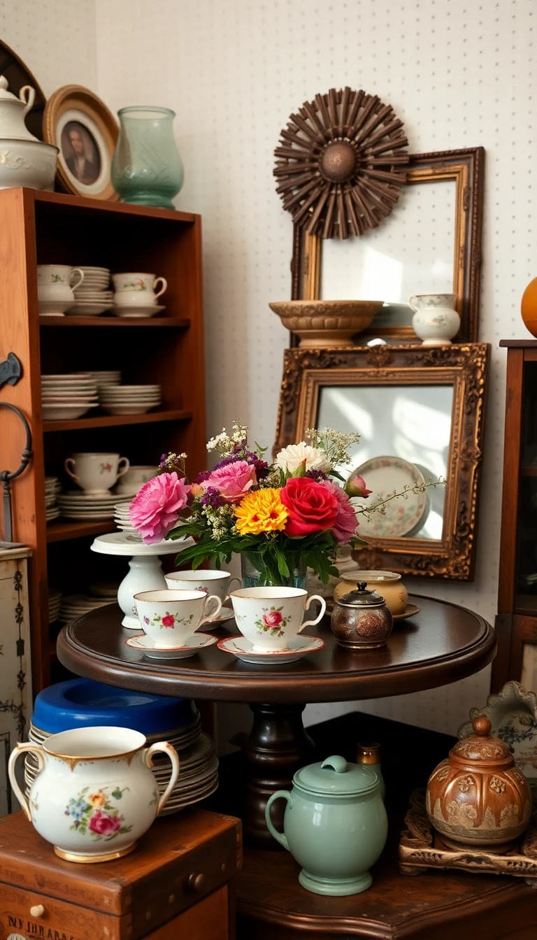 Thrift Store Treasures for Decor