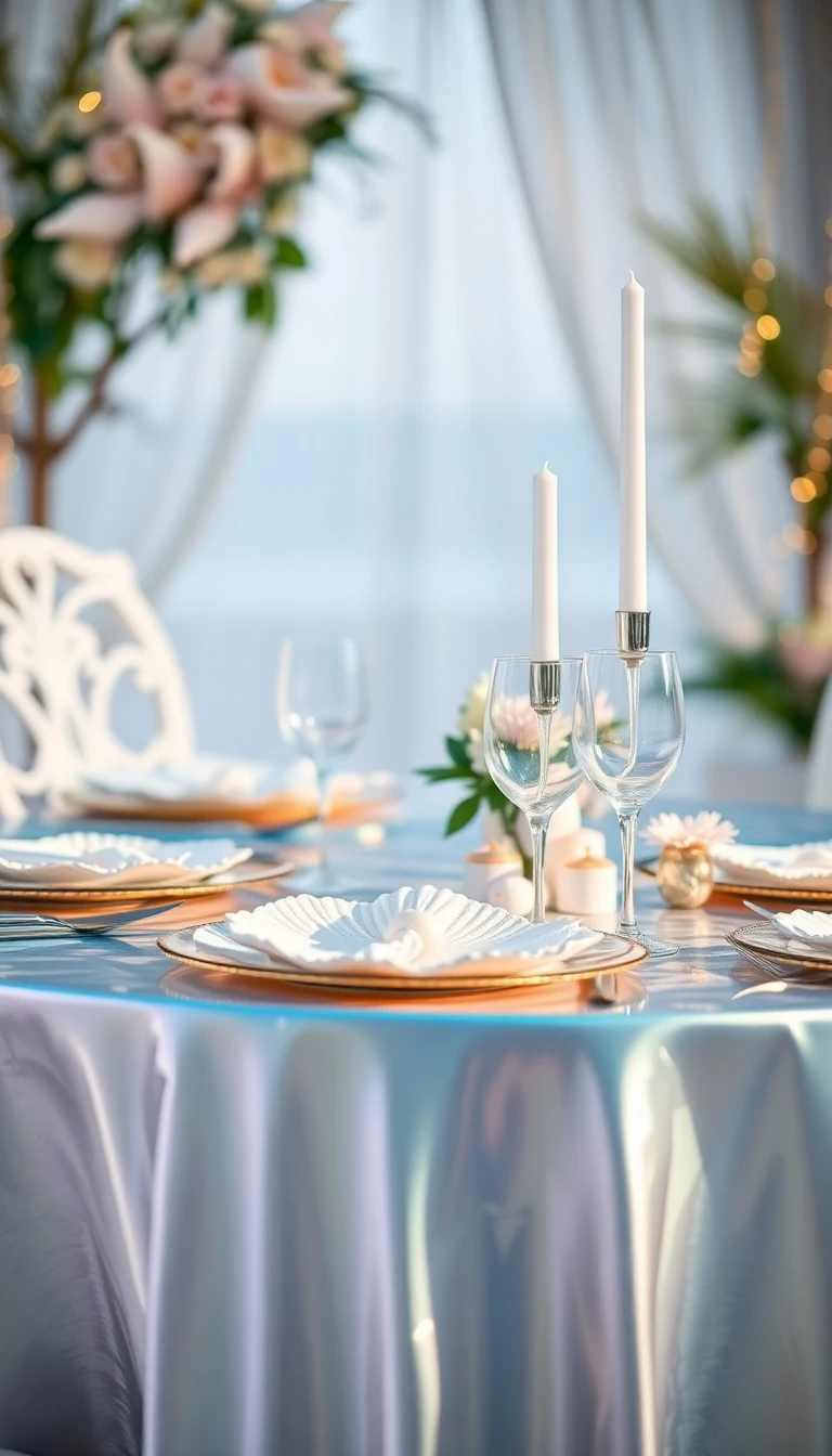 Mermaid-Inspired Table Settings