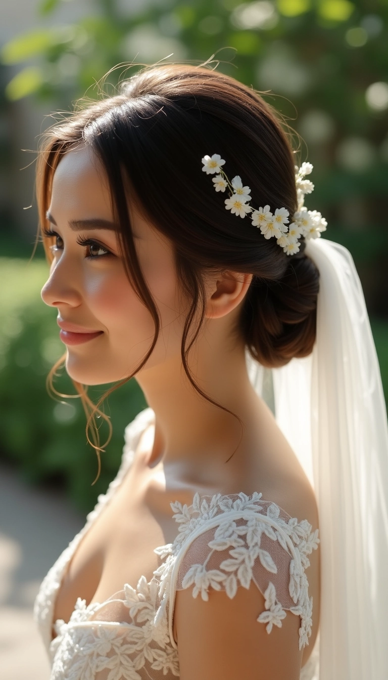 15 Stunning Wedding Hairstyles with Veil to Inspire Your Big Day