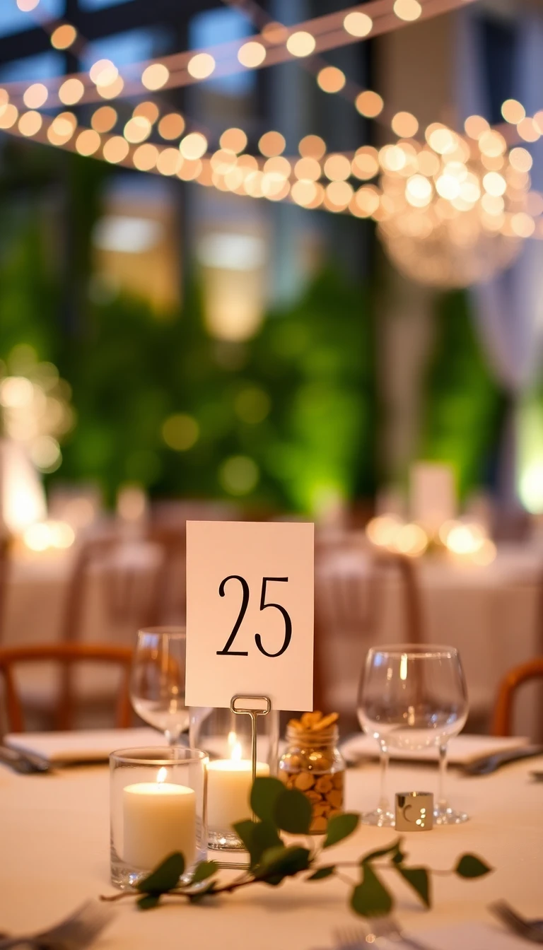 Wire Table Number Holders