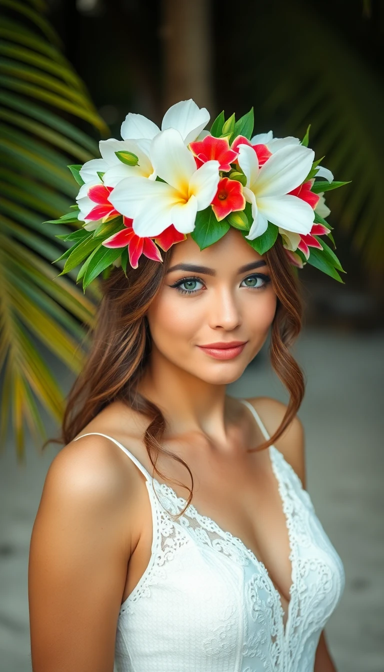 Tropical Flower Crown