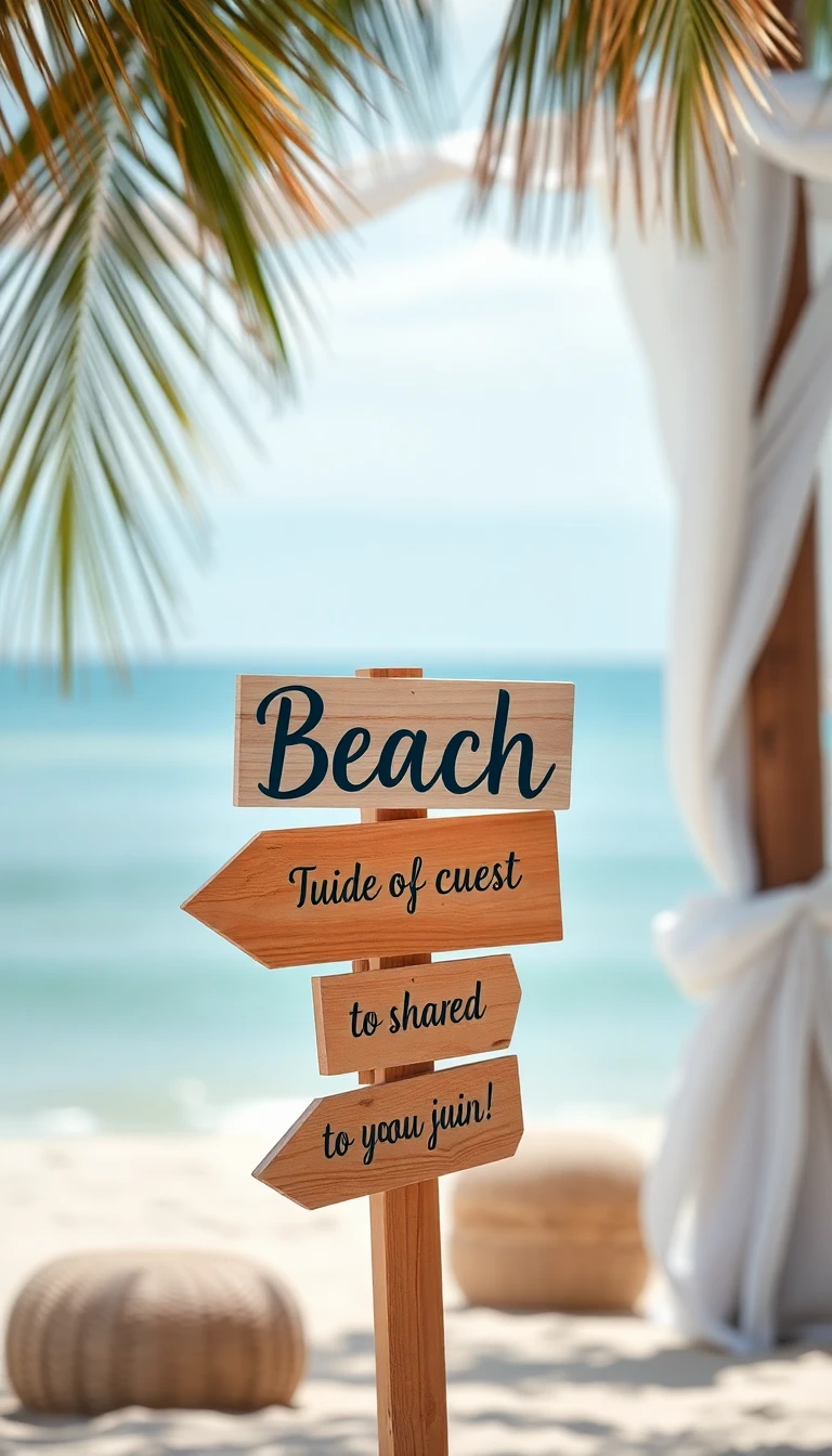 Beach Signage