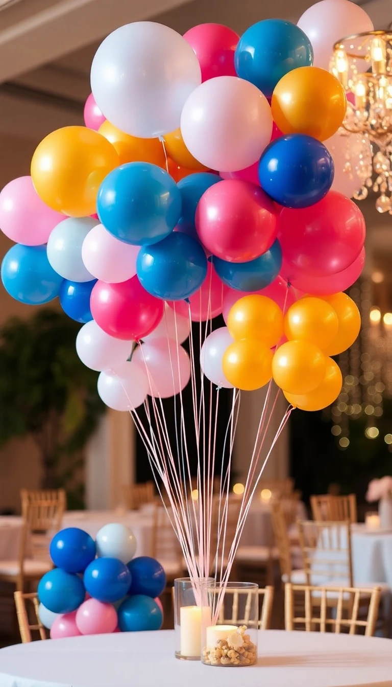 Whimsical Balloon Installation