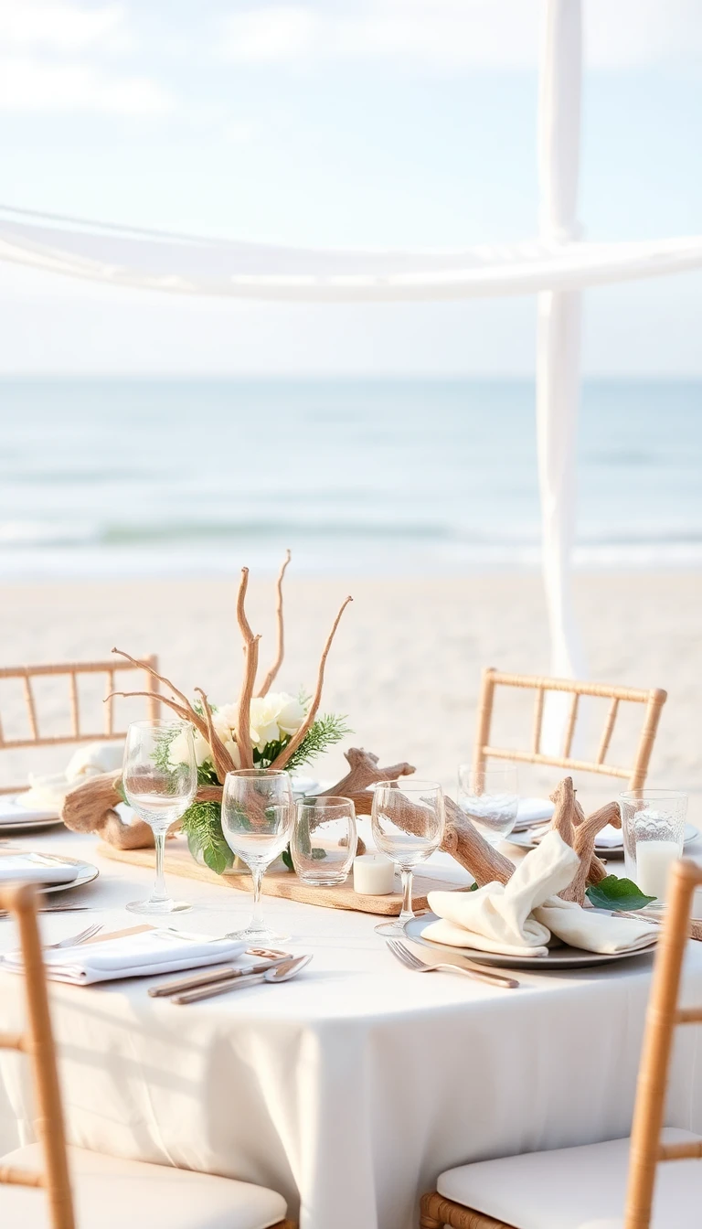 Beachy Tablescapes