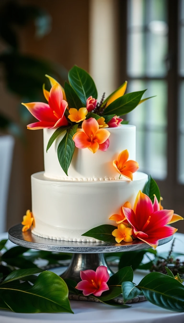 Tropical Paradise Cake