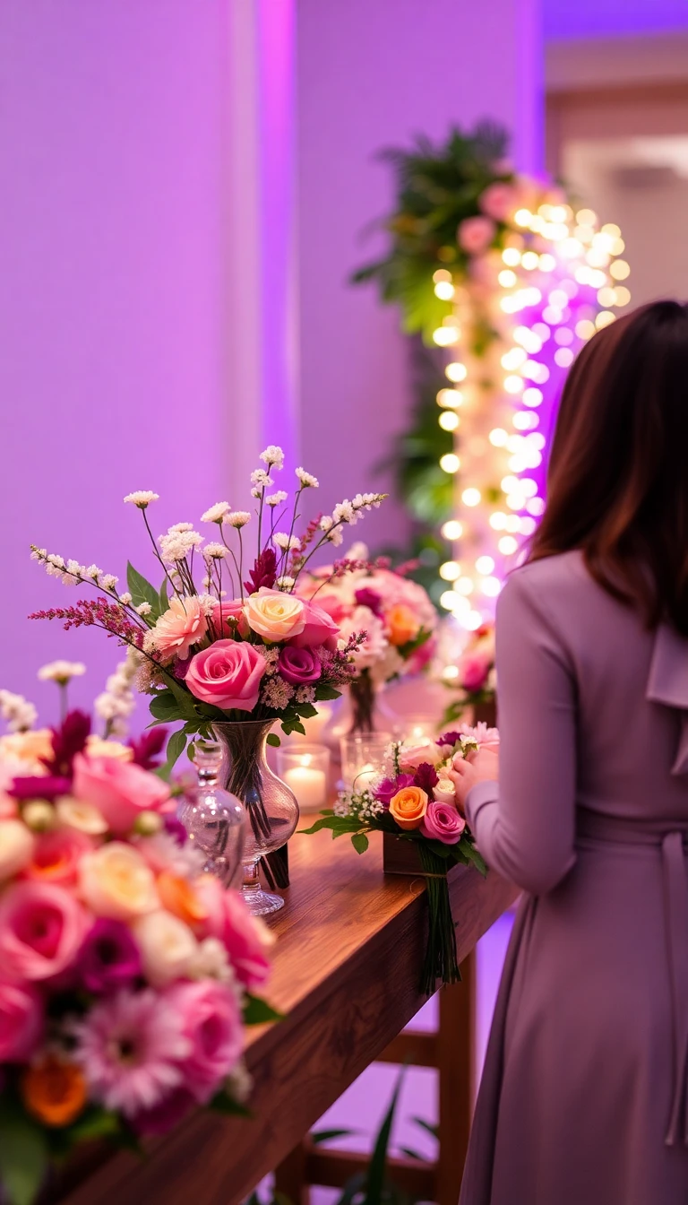 DIY Flower Bar