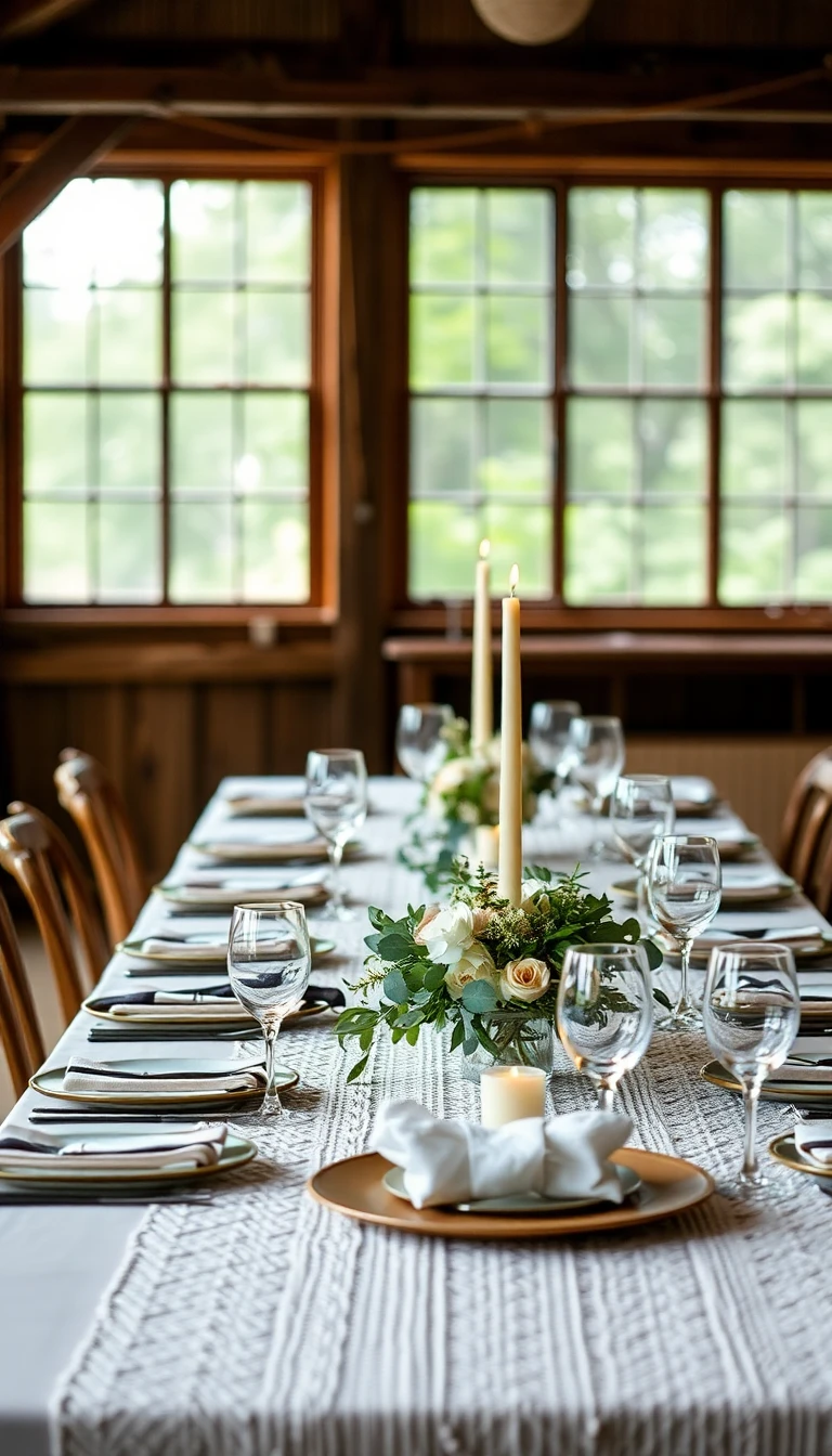 Macrame Table Linens