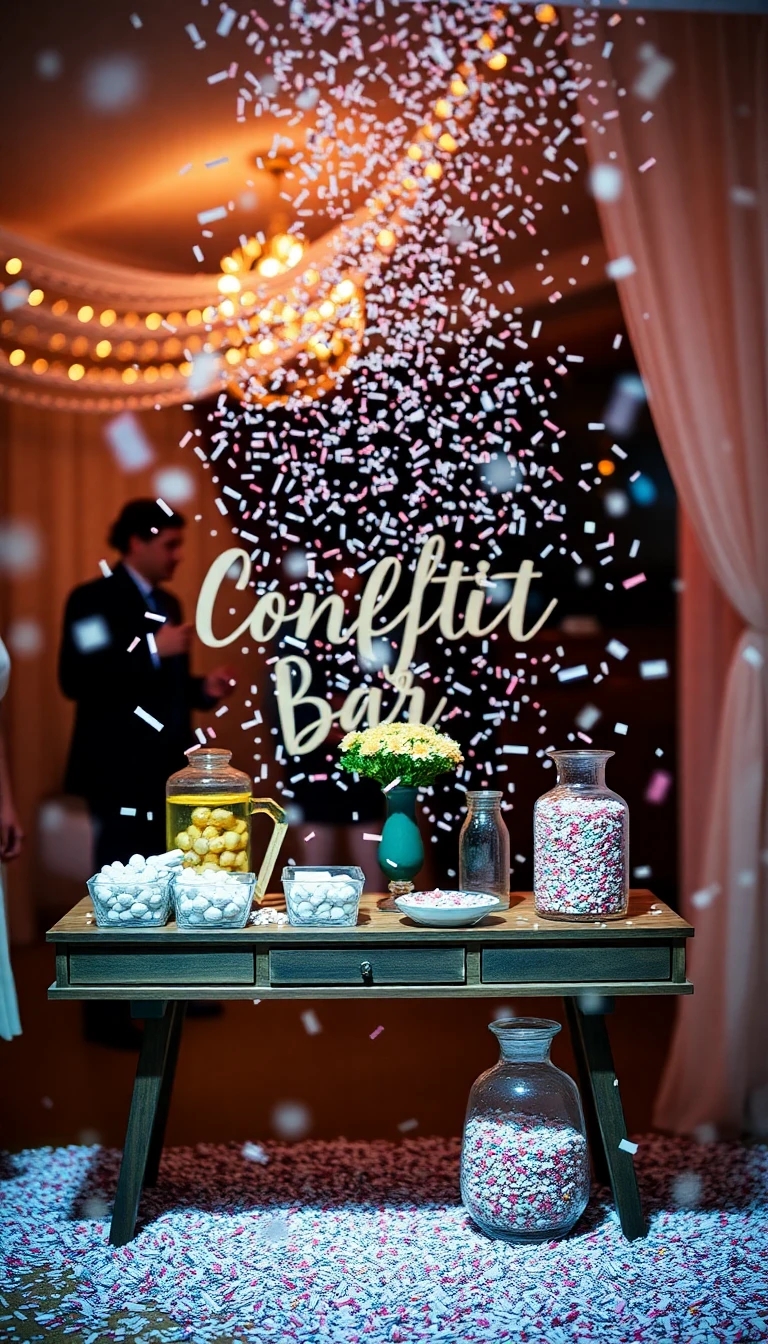 DIY Confetti Bar