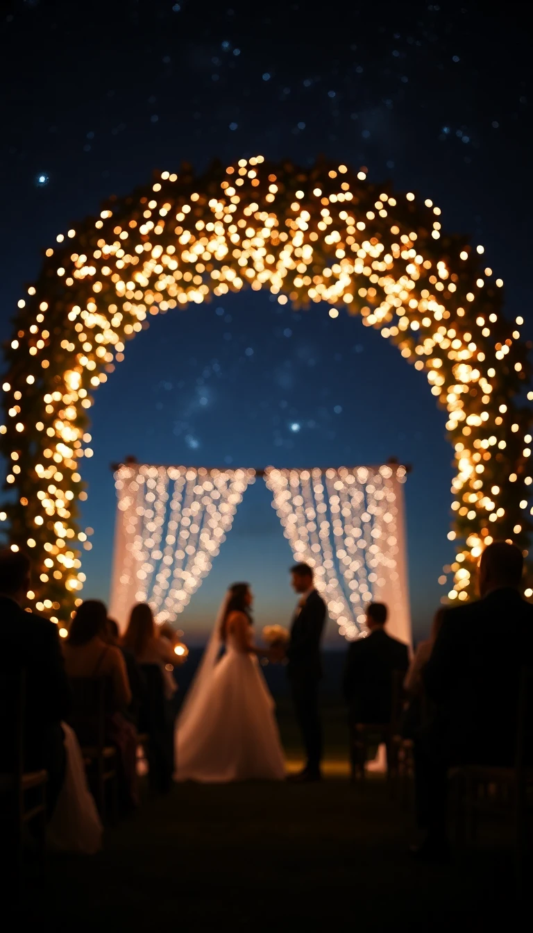 Celestial Starry Night Arch